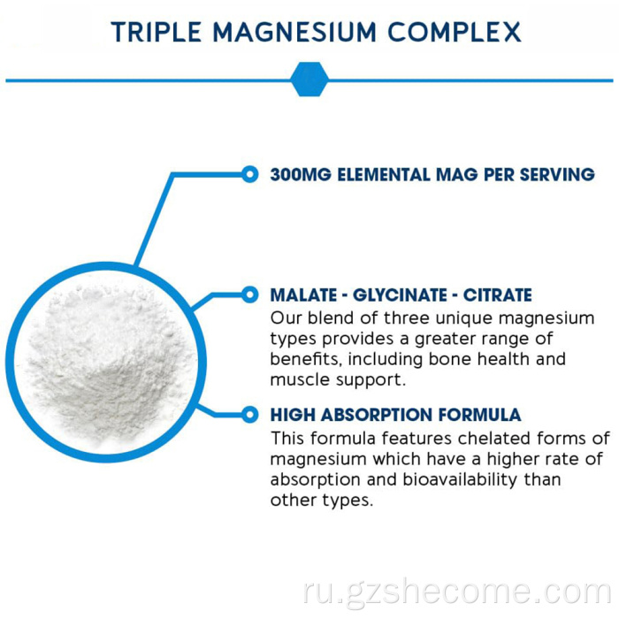 Органическая добавка магния поддерживает усугубление здоровья